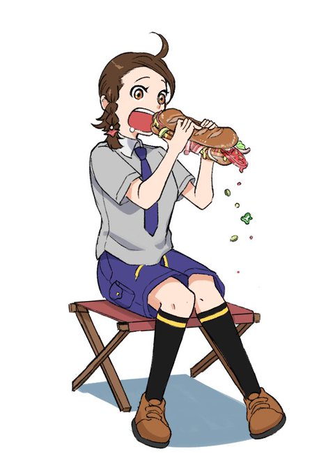 「前髪 サンドイッチ」のTwitter画像/イラスト(新着)