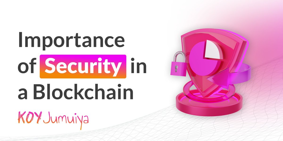 AtamekloK's tweet image. Rien ne vaut plus que la sécurité dans les transactions financières et l'#Afrique ne sera pas délaissée dans ce sens.

#KOYNetwork veut user de l'innovation #blockchain pour doter le continent d'un système de transaction financière sécurisé et rapide.
#koyn #Finance