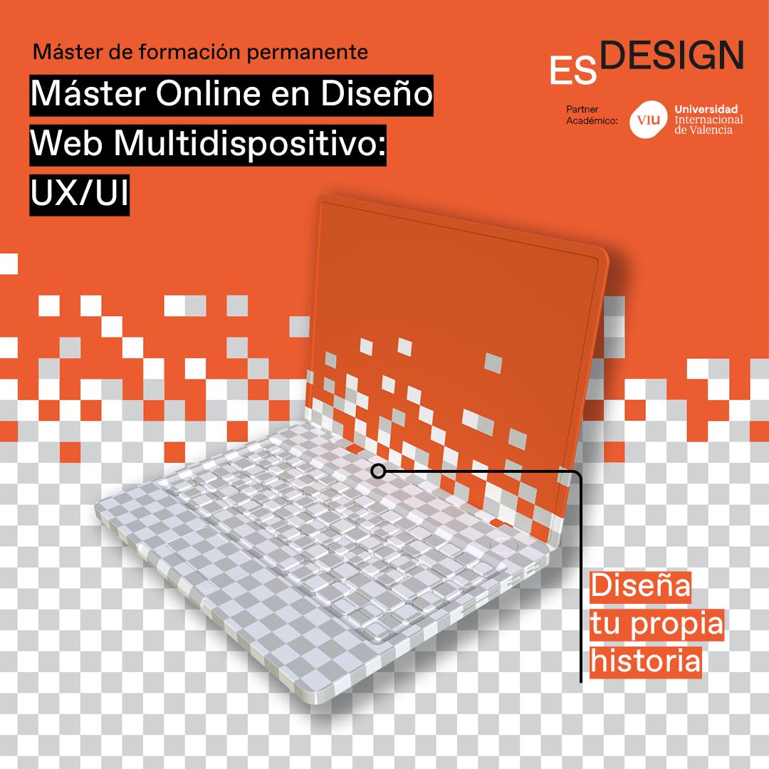 👀 El Máster en Diseño Web Multidispositivo: UX/UI, que te ayudará a impulsar tu carrera , combinando la visión de negocio y la estrategia web con el dominio de las competencias clave del sector. Más información en cutt.ly/aHwG9df