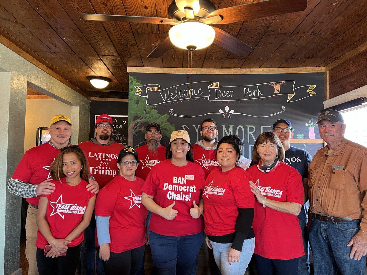 BiancaForTexas's tweet photo. Saturday #blockwalks with #TeamBianca are always productive and FUN! 🙌 

Join us on Saturday and be a part of bringing back #ConservativeValues to #TexasHD128! 

#BiancaForTexas #Vote https://t.co/TdKSr48GdU