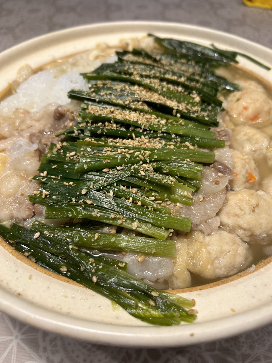 shigeyuki2203's tweet image. 今日からまた1人メシは「塩ちゃんこ」
#おうちごはん #今日の晩ごはん #塩ちゃんこ