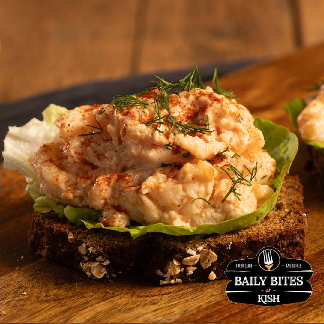 📢🍤🥪 Join the party at Baily Bites! 🎉 Our mouthwatering prawn cocktail sandwiches are to die for! 🤤 Made by our talented chefs using only the freshest ingredients. Don't miss out – call in NOW to get a taste of heaven! 😋🌟 🙋‍♂️ Stop by and say hi to Andy and our talented team