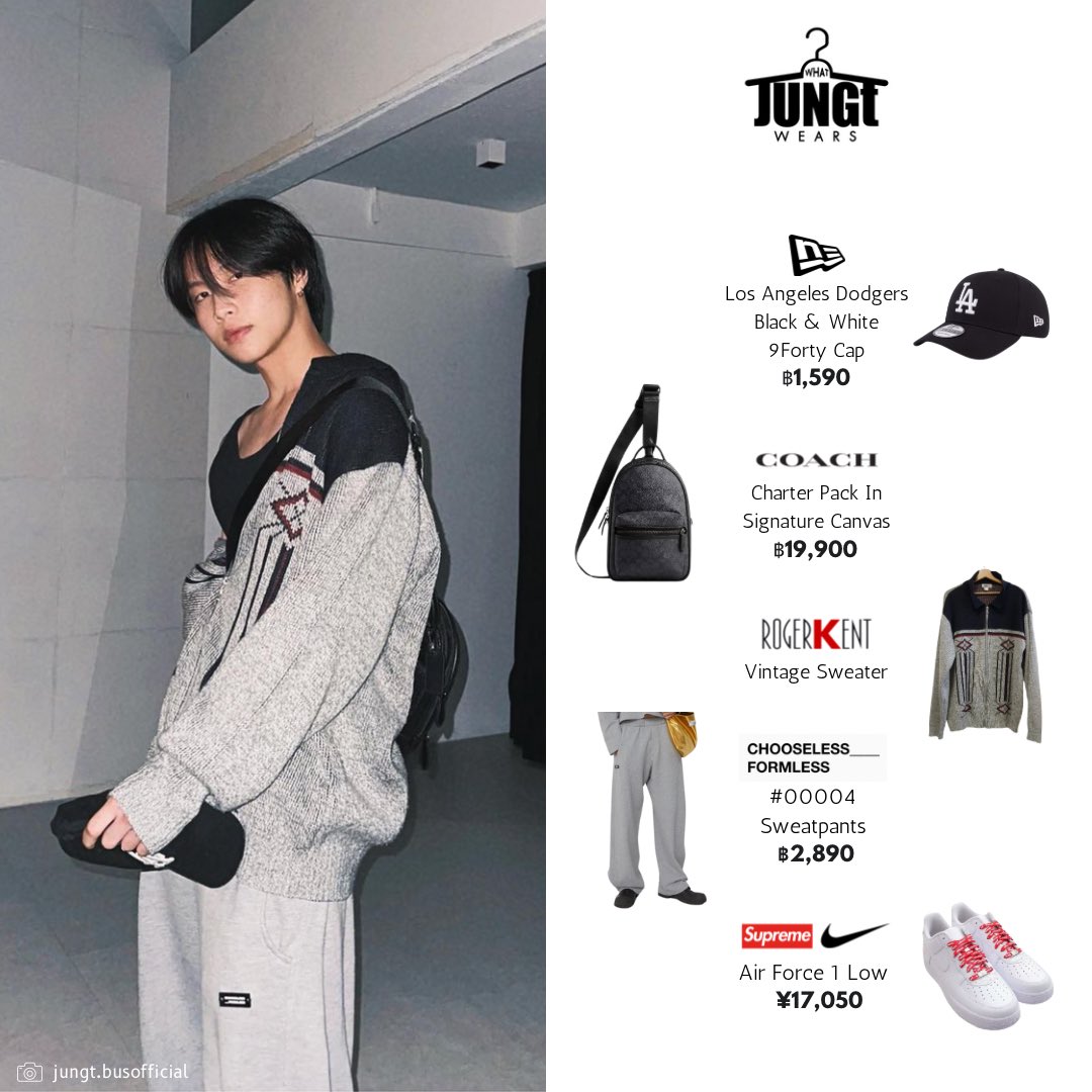 whatJUNGtwears's tweet photo. #whatJUNGtwears
@Jungyippy 🌱
CAP
New Era
@NewEraCap #NewEra
~🌱~
BAG
Coach
#CoachNY
~🌱~
SWEATER
Rogerkent
#rogerkent
~🌱~
SWEATPANTS
chooseless__formless
#chooselessproduct
~🌱~
SNEAKERS
Supreme X Nike
#supreme #nike
📸 jungt.busofficial
#JUNGT
#BUSbecauseofyouishine