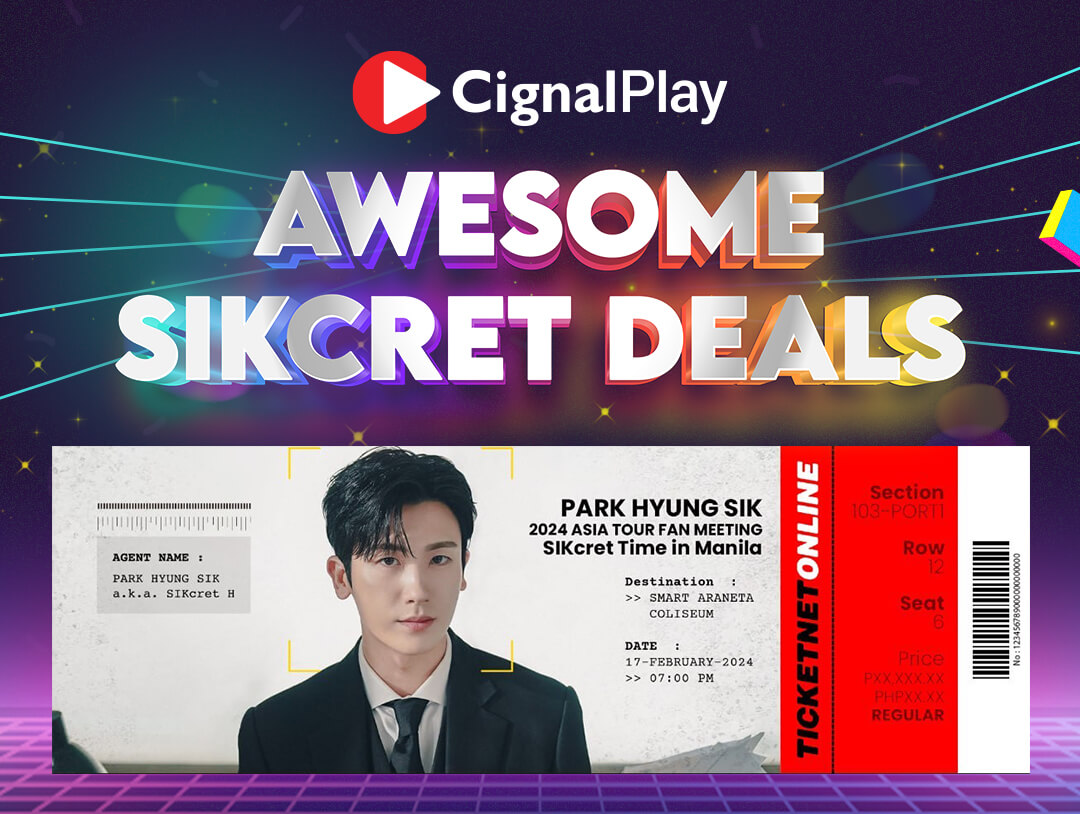 buzzsetter_'s tweet photo. Cignal Play 𝐄𝐗𝐂𝐋𝐔𝐒𝐈𝐕𝐄 𝐏𝐑𝐎𝐌𝐎 𝐟𝐨𝐫 𝐒𝐈𝐊𝐜𝐫𝐞𝐭 𝐓𝐢𝐦𝐞 𝐢𝐧 𝐌𝐚𝐧𝐢𝐥𝐚!
𝐑𝐄𝐀𝐃: https://t.co/5s1LfKunex
#CignalPlaySIKcretTimeInManila
#MQLive #SIKcret #ParkHyungSik #PHS1116 #PHSSIKcretTimeInManila #HappyBirthdayParkHyungSiK https://t.co/5PXj2AKJlX