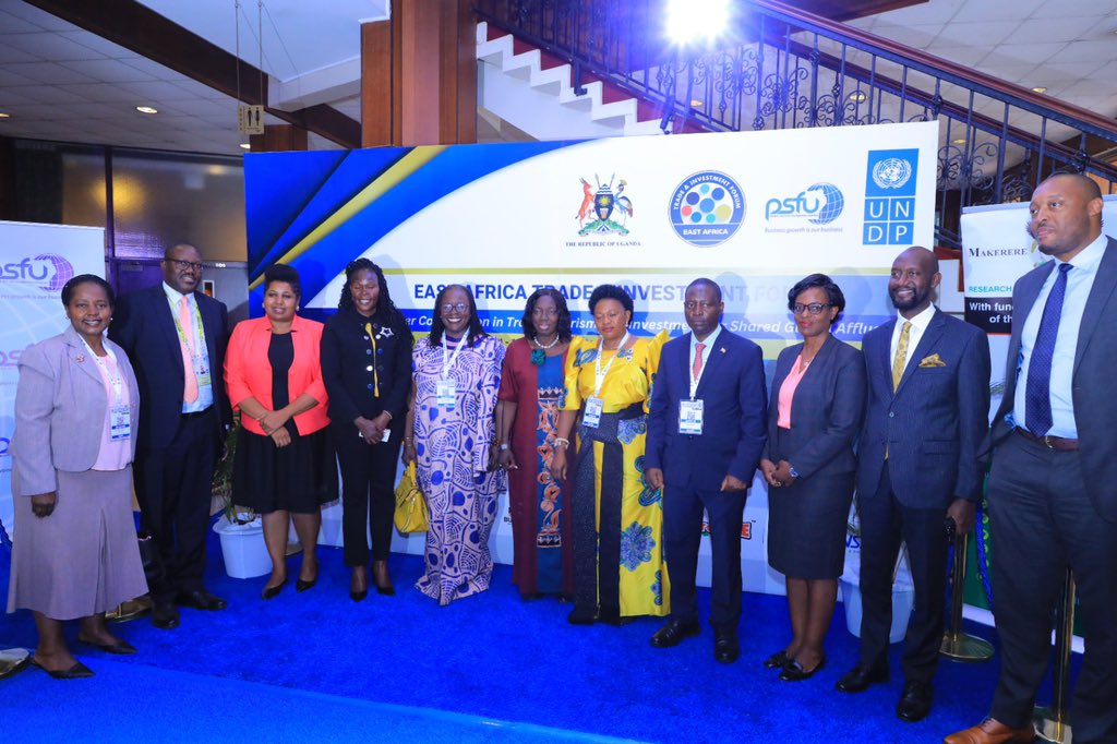 The East African Business Forum at Serena hotel has been graced by the presence of the Rt Hon @RebeccaKadagaUG , The minister of East Africa. The Forum has attracted participants from various countries, including Egypt, Turkey, Thailand, Tanzania, UAE, Kenya, Bulgaria, and the…