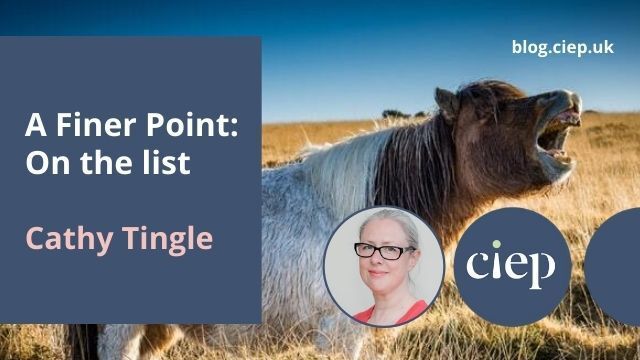 In this updated article from the archives, Cathy Tingle looks at common problems with lists in body text, from punctuation to miscounting. Read the post here! 👉 bit.ly/3gmb1g0