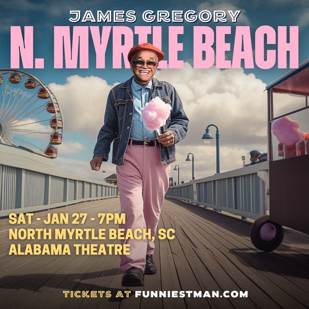 North Myrtle Beach, coming your way! 

🎟️Tickets and more tour dates at funniestman.com 

#jamesgregory #standupcomedy #myrtlebeach
