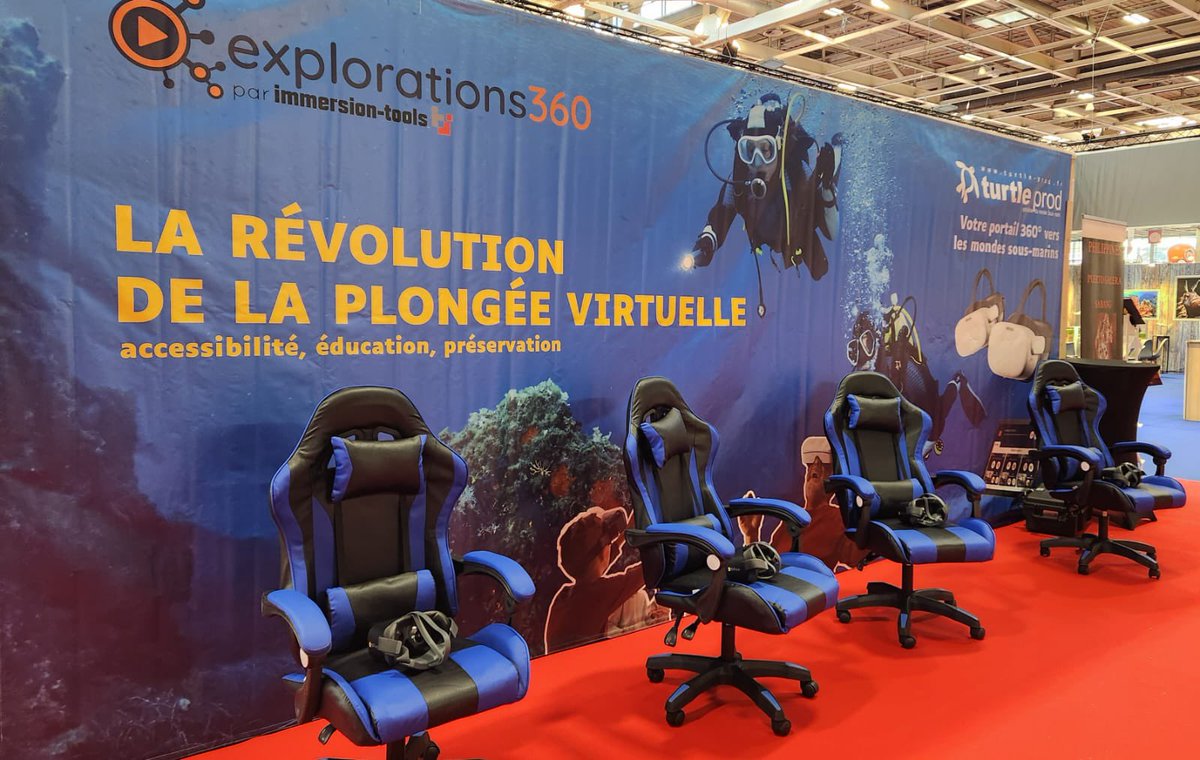 Xplorations360's tweet photo. ➜ Pour sa capacité à présenter en immersion 360° des films qui ne sont pas en 360° à l'origine, avec en prime la capacité à offrir des Quiz immersifs !

¿¡ V𝐨u𝐬 𝐚v𝐞z d𝐞s q𝐮e𝐬t𝐢o𝐧s ? U𝐧 𝐩r𝐨j𝐞t e𝐧 𝐭ê𝐭e ? 😉

Nous sommes à votre écoute 👂 https://t.co/uWpM9RYPBL