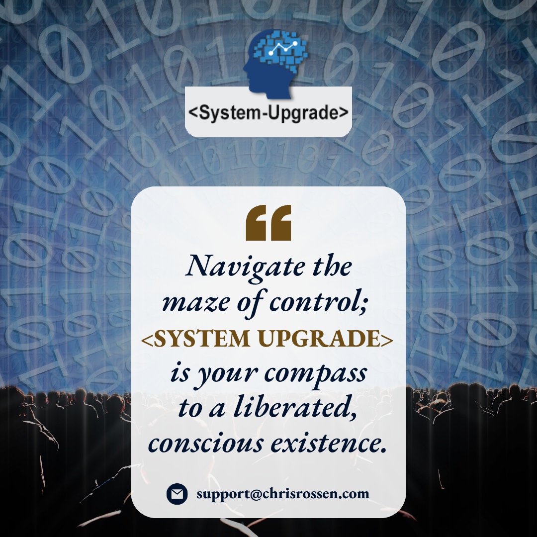 ChrisRossen's tweet photo. 🗺️ Navigate the Maze of Control: Your Compass to a Liberated, Conscious Existence Awaits in Chris Rossen's New Book! 🧭🌐 

Click to buy on Amazon! 🛒✨
https://t.co/3lqlHRWKnx

Contact us!
🌐 https://t.co/p9H9Gge0LO
📧 support@chrisrossen.com

#chrisrossen #systemupgrade https://t.co/3EK2a9ZCcO