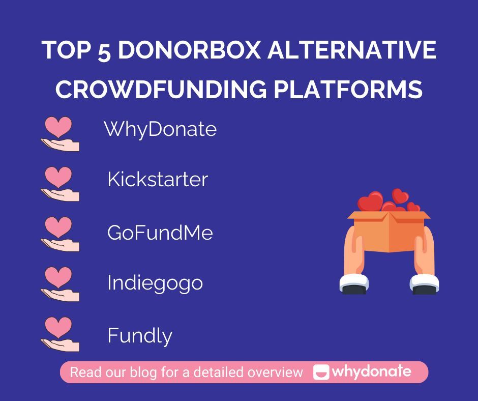 whydonate's tweet photo. Discover seamless fundraising beyond #Donorbox! Explore the top 5 #crowdfundingplatforms for an effortless and effective #fundraising journey. Check out the blog for more insights.

https://t.co/VOPCtKOfiT 

#crowdfunding #whydonate #kickstarter #gofundme #Indiegogo #fundly https://t.co/GslrefKFKn