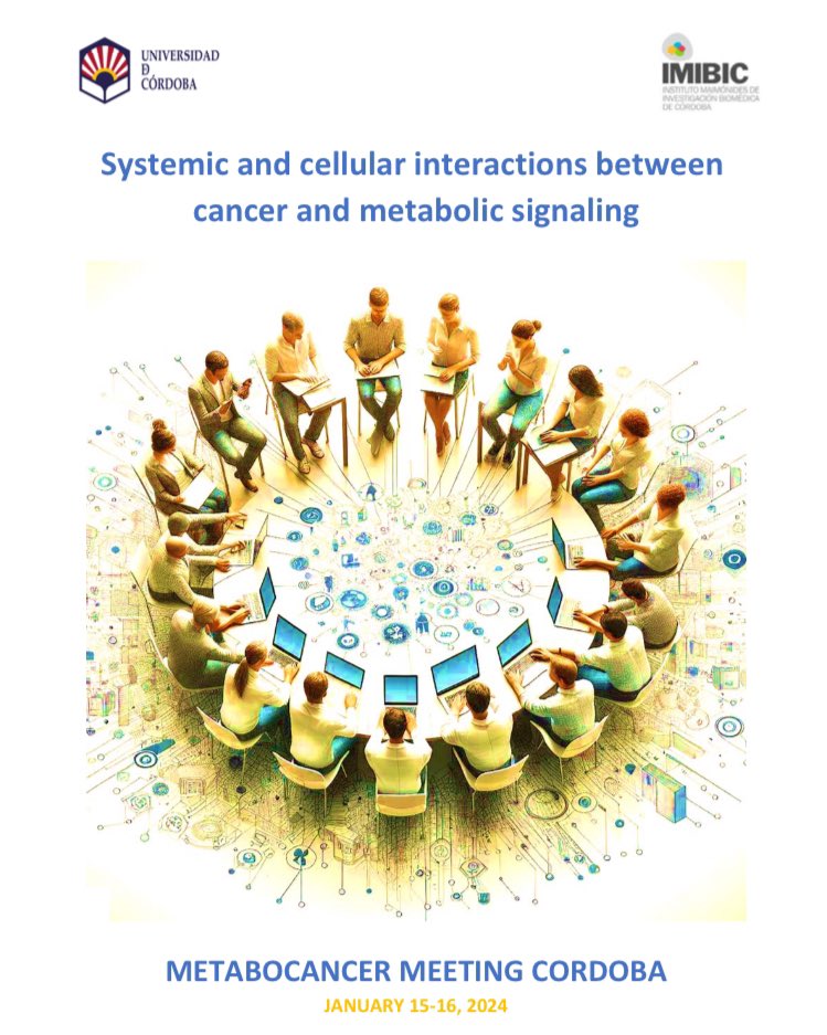 Excited about the MetaboCancer meeting that kicks off this afternoon. We will host the new edition of this meeting in Córdoba, already looking forward to the amazing lectures that await us!!! 🎯🎯 🧬🧬🧬