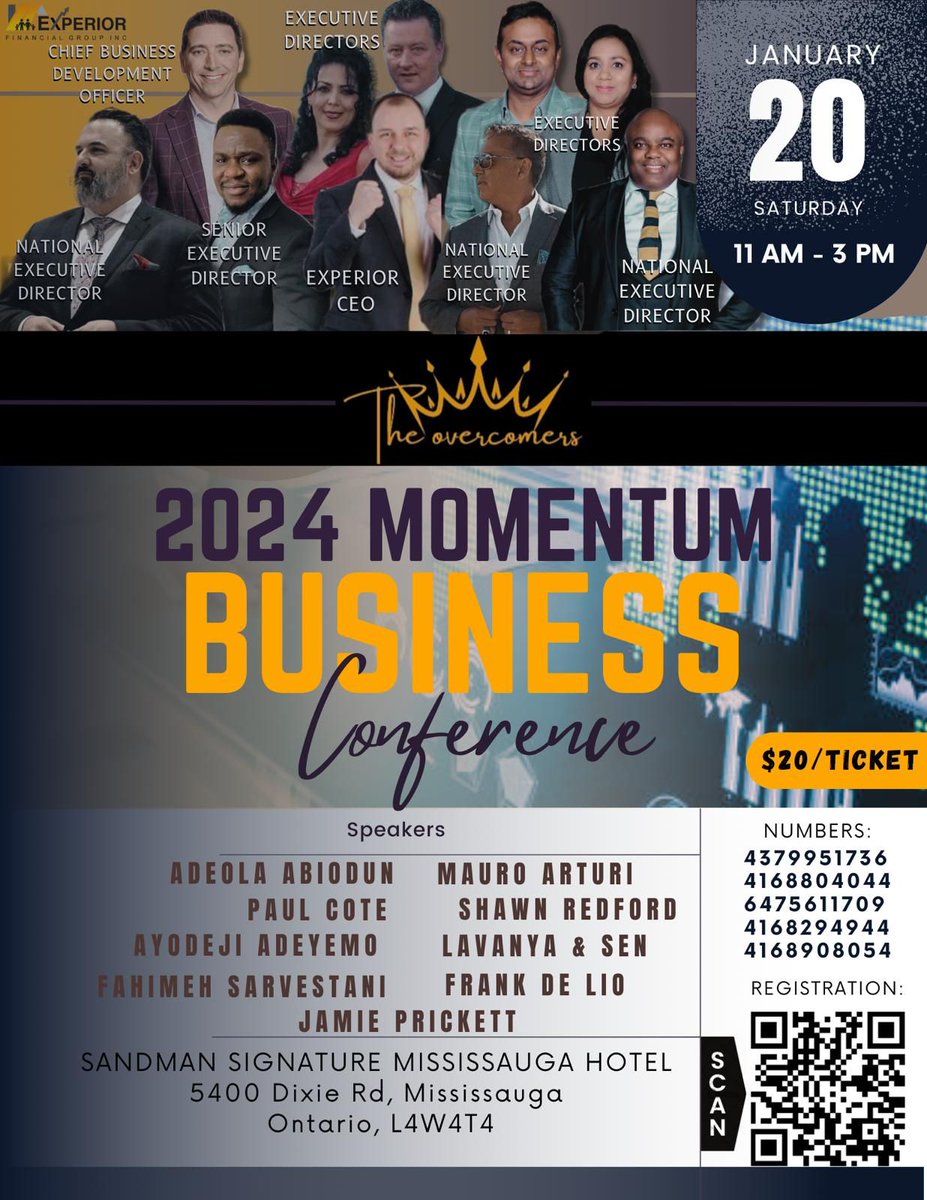 _Experior_'s tweet photo. Join us for Experior's CEO Tour 2024 with Jamie Prickett! โจ Don't miss the first featured stops in Mississauga and New Jersey upcoming this January. Secure your spot now! Registration details here: https://t.co/cCgk2V53ai #CEOTour2024 #ExperiorEvents https://t.co/h4QRyAj5u3