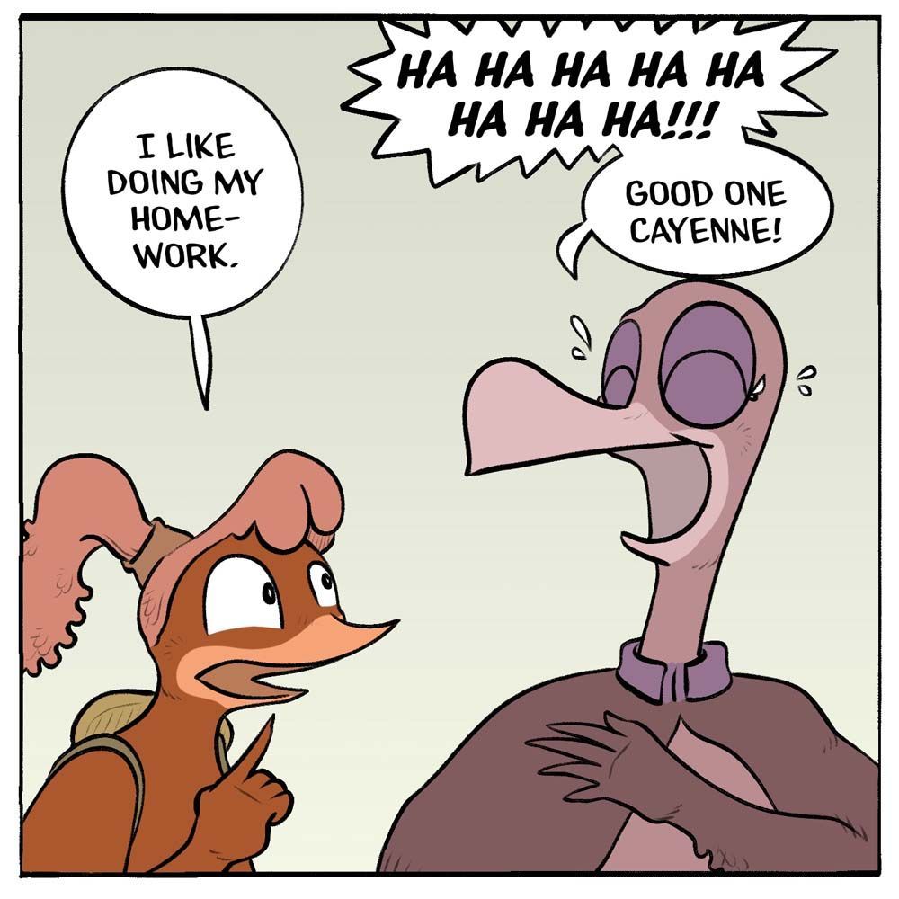 Skipping homework for Storknite like a pro.