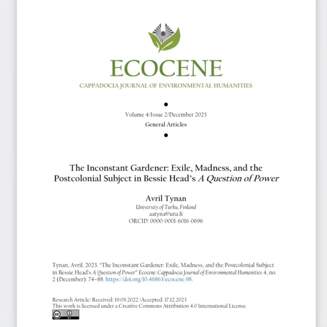 Ecocene Journal tweet media