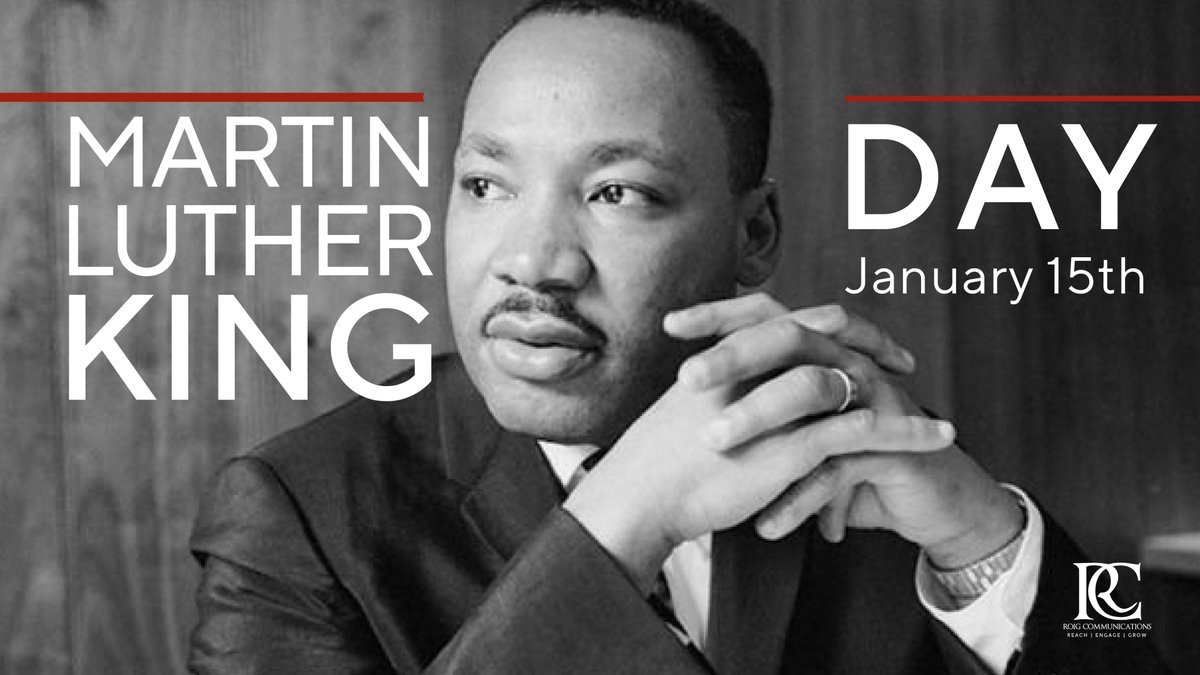 ROIG_DC's tweet image. Today and every day, we honor and celebrate the life and legacy of Dr. Martin Luther King, Jr. Our office will be closed today in observance of #MLKDay2024 
#MLKDay #MLK2024 #MLKTribute
