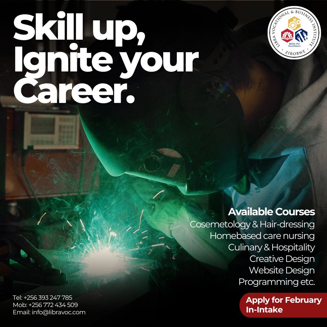 Libravocational's tweet photo. New year, new skills! 📚📷✨Join Libra Vocational Institute this February and turn your passion into a thriving career. 📷#LibraVoc #EducationMatters #SkillUp #PassionToPurpose #BuildingMyFuture💯 https://t.co/pXEYmanJho