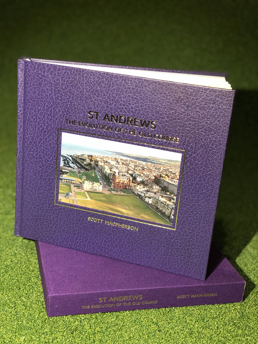 Post Christmas blues? Anyone ordering my Old Course book this week from my website will also receive a hand written note of thanks from me. PS- very few of the Scholars’ edition available. Here’s the link: scottmacphersongolfdesign.com