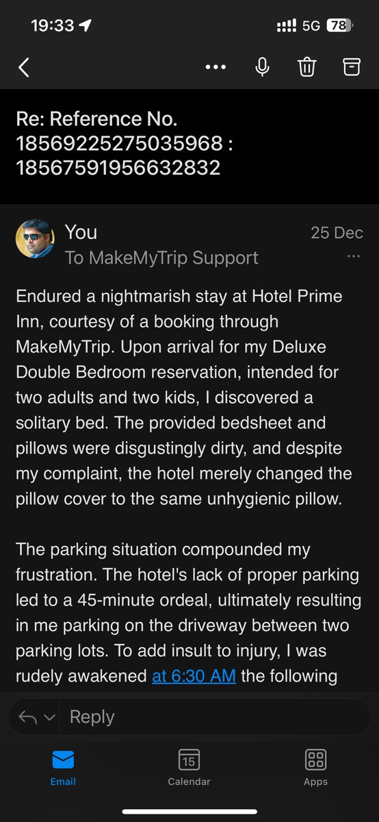 maxifuture's tweet photo. @makemytripcare Now were you able to get the details or shall I upload the call details? https://t.co/5MuF8yzdi4