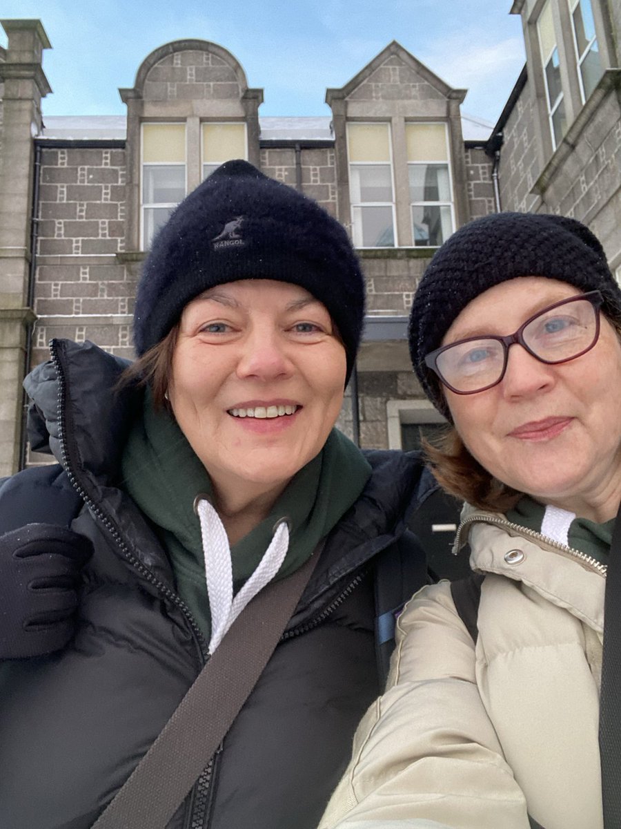 hablegroup's tweet photo. Hello, Aberdeen 👋

We are delighted to be here for the go-live of one of our most exciting projects with our friends at Microsoft. Helping teaching staff across the city move to Microsoft 365.

A brilliant day despite the #snow and -1°C temperatures!

#TeamHable 💚❄️ https://t.co/99rQVjr27H