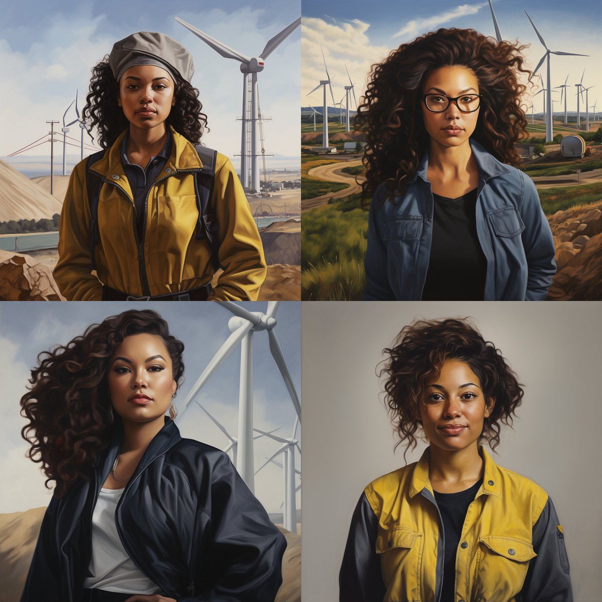 brooklyndadshow's tweet photo. Creating images around the mission of my start-up, Unified Ground. A vision of  aworld where people of color are an integral part of the transition to a green economy.   
#ihaveadream #mlk #mlkday #mlkday2024 #environmentaljustice #climatejustice #unifiedground  #ai #midjourney https://t.co/GcSf6N8hd9