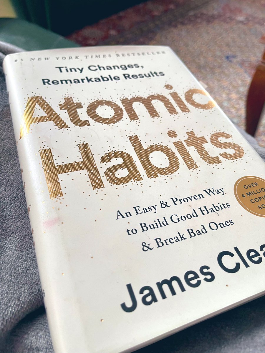 Starting this week stronger by implementing some of the great techniques from this book. 🔥

What are your plans for this week?