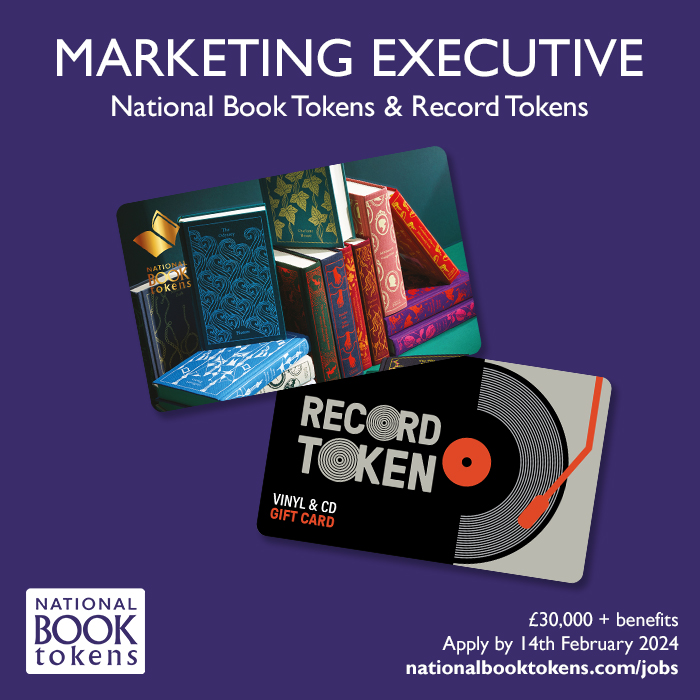 📢 We are hiring! 📢 We have an exciting opportunity for a Marketing Executive to join us at @book_tokens and @RecordTokens! 📚💿 How to apply: nationalbooktokens.com/jobs?utm_sourc…