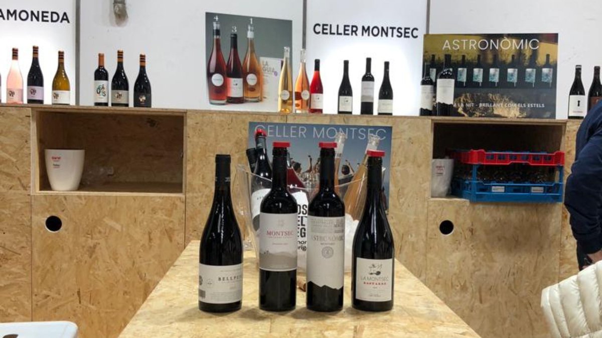 celler_montsec's tweet photo. Hola 2024! Encetem el calendari firal d'aquest nou any amb un un clàssic ✨👇🏽
La @bcnwineweek
Del 5 al 7 de febrer, al recinte de Montjuïc de @firadebarcelona. Hi haurà novetats!!🤩
#fires #bcnwineweek #cellermontsec
#artesadesegre #docostersdelsegre #vinsambdo https://t.co/NB97JbRBYB