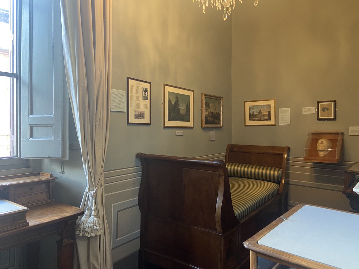 The room where John Keats died