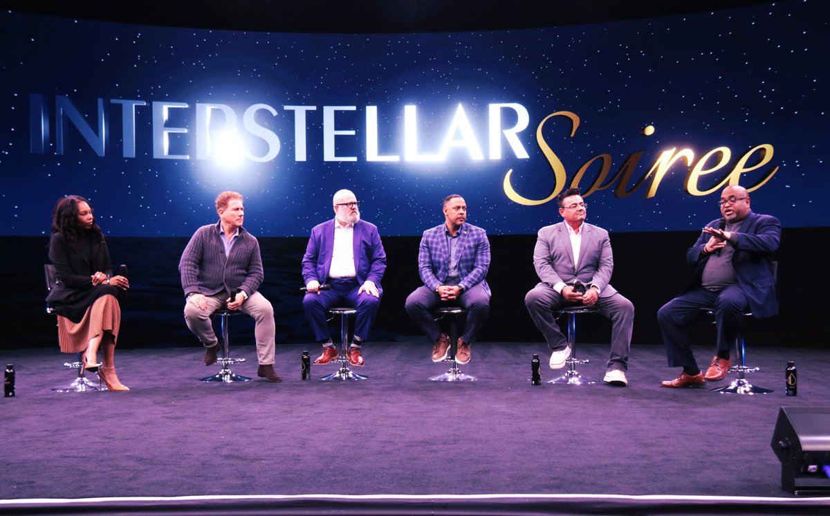 5AMSocial's tweet photo. Gratitude overflow! 💖 

Thanks to all who made Interstellar Soiree unforgettable. 🌌 Shoutout to producers, speakers, collaborators, and honorees, and performers. Big thanks to our media alliances also. ✨ 

Share your favorite moment in the comments! 🚀 #InterstellarSoiree #CES https://t.co/AFuaPaWLK7