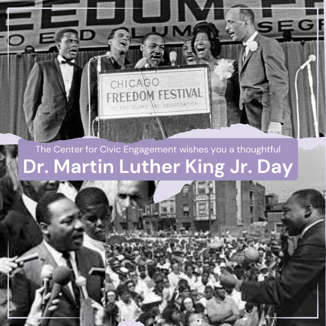 CCE hopes you use MLK Day to reflect on civil rights heroes and use their legacy to motivate you to work towards positive social change.