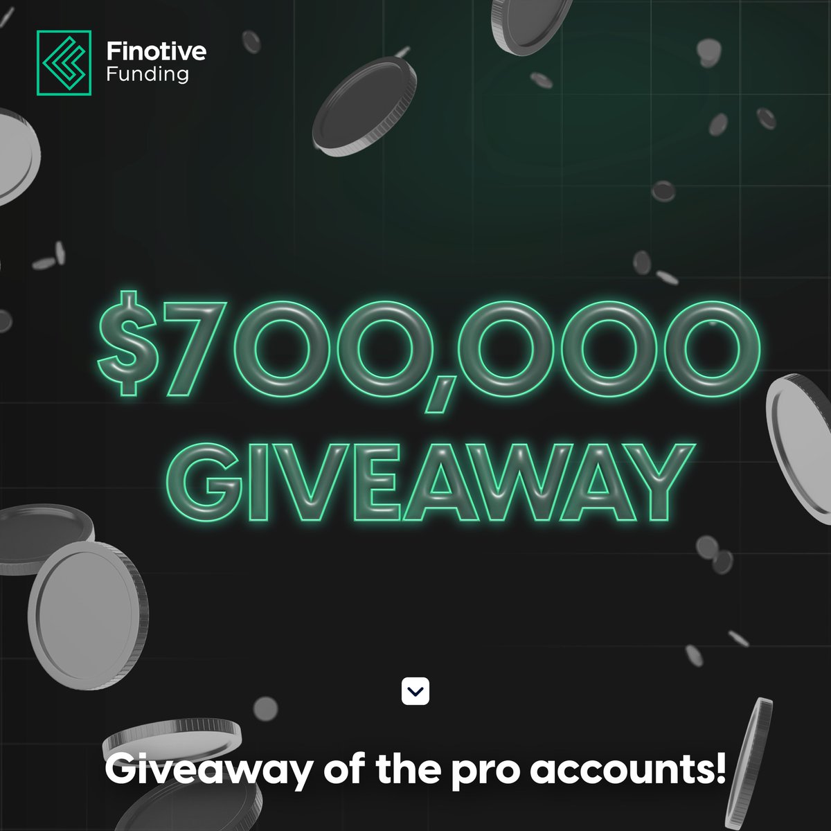 🎉 $700,000 #GIVEAWAY #ALERT! 🎉

🌟 Finotive Pro Accounts Launch Giveaway 🌟

Following the #exciting #announcement of our new Finotive Pro accounts, marking the beginning of the #new #era of #prop #trading, and witnessing the warm #reception from our community towards these new