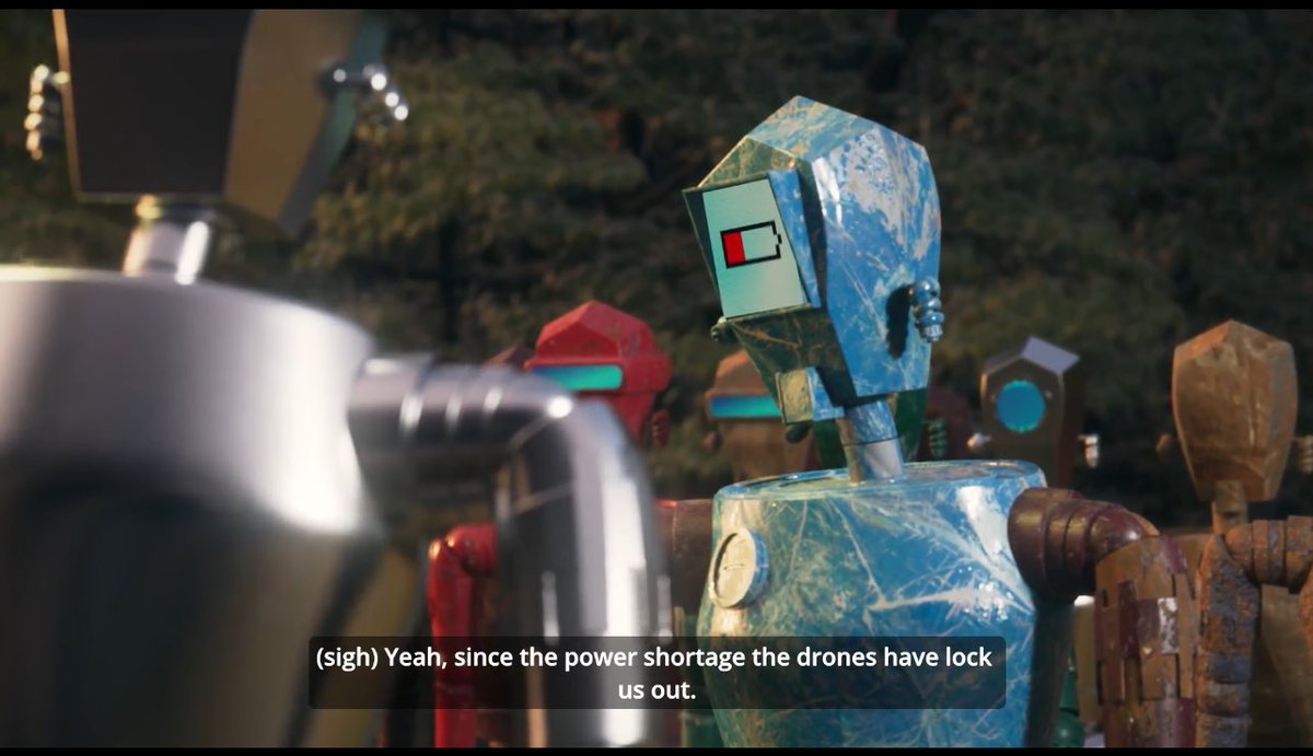 ox0W0's tweet photo. Just got the final Render for the @AfroDroids film @AkurateShot directed. This is wild 🤖🤖🤖🤖 https://t.co/zlb4eJwVkP