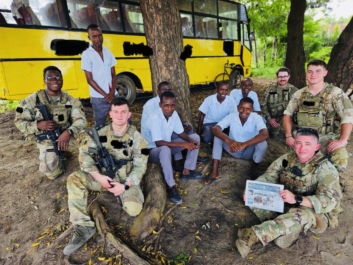 Brewster to AFRICA! BHS Semper Club packages are still arriving! 🇺🇸❤️ So proud of our brave troops and the BHS Semper Fi Club members who make this happen. Once again, my ❤️ is full! <a href="/brewsterschools/">Brewster Central School District</a> <a href="/BHSBearFacts/">Brewster Bear Facts</a>