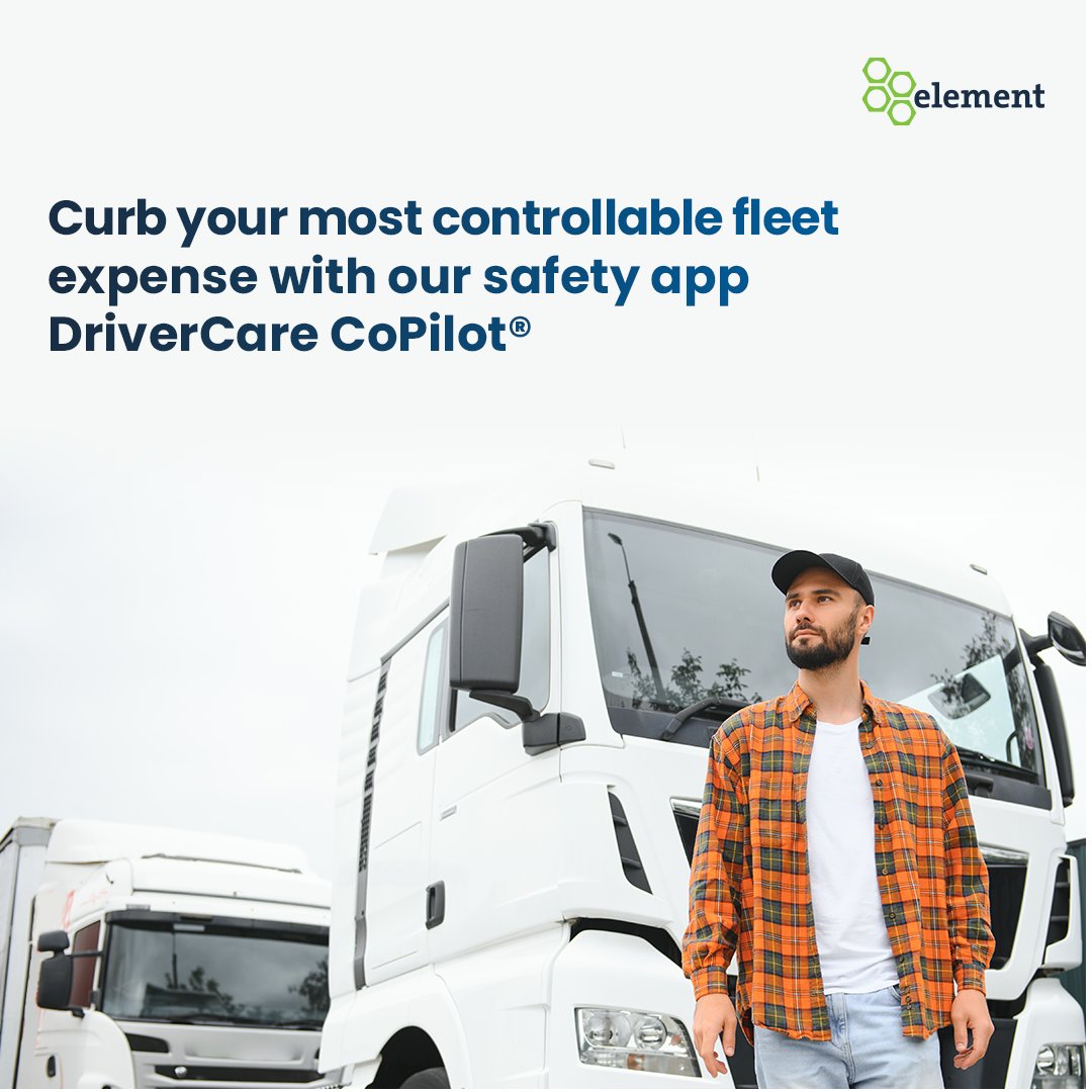 📱🚐 Discover how to revolutionize #FleetSafety when you leverage proven scoring tech to minimize vehicle downtime. 

Experience smart simplicity with #DriverCareCoPilot. 
 
Learn more @ElementFleet: lnkd.in/gxQu9_Hb

#FleetManagement #FleetTech #DriverBehavior