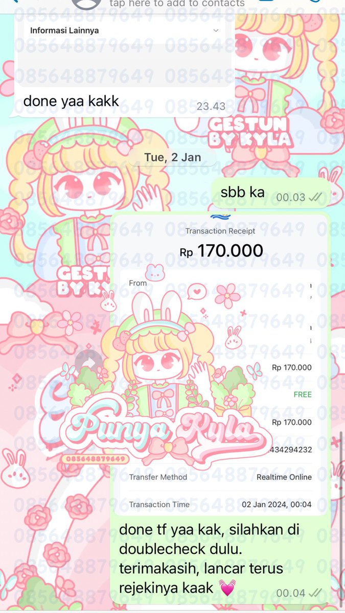 kyla. Order? chat WA tweet media