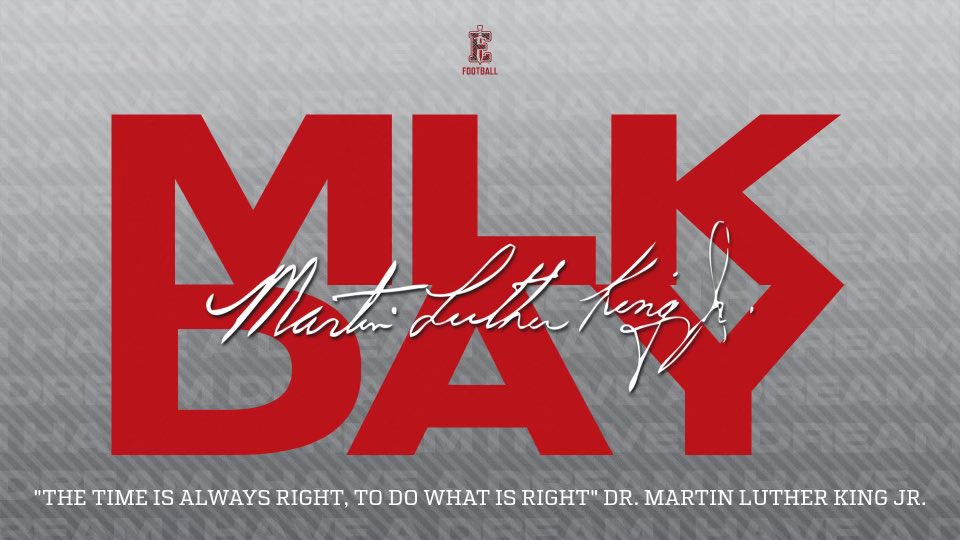 Today we honor the life and legacy of Dr. Martin Luther King Junior! 
#THEBORO
