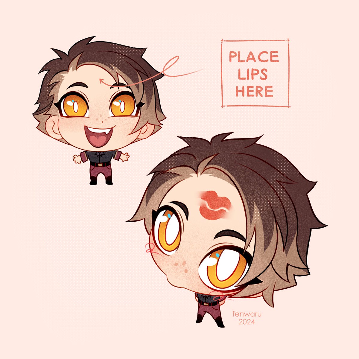 Place lips here hehehehe