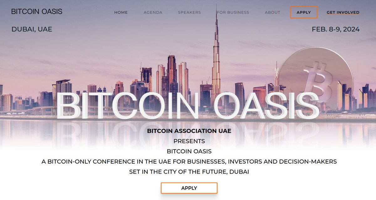 OnrampBitcoin's tweet photo. Onramp is excited to announce a series of strategic initiatives pertaining to our expansion & investment in the MENA region:

• A partnership with @CoinMENA to co-create and share content, research, & educational materials

• Entrance to the Bitcoin Association UAE as an early strategic member, reflecting a commitment to Bitcoin advocacy globally

• Active participation in the Bitcoin Oasis conference, a landmark event put forth by the Bitcoin Association UAE (@BitcoinOasis24)

Press releases & important links below👇