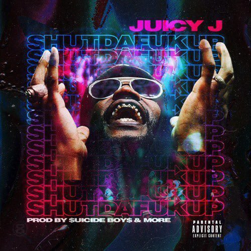 January 15, 2018 @therealjuicyj released SHUTDAFUKUP

Some Production Includes @SUICIDEBOYS @BENBILLIONS  @MikeWiLLMadeIt @taykeith Juicy J and more 

Some Features Include @wizkhalifa @iamcardib @ProjectPatHcp @Lilpeep and more