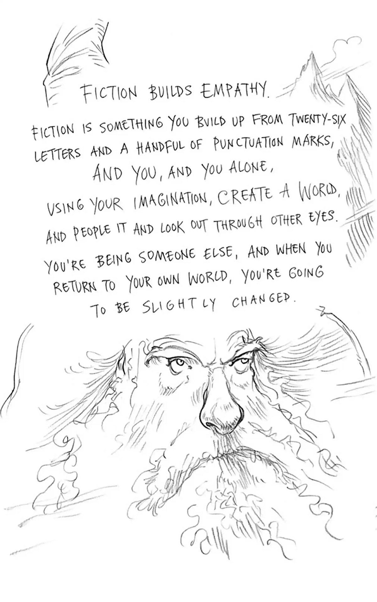 Chris Riddell Quotes Scottish Friendly | The Occasional Bookwitch