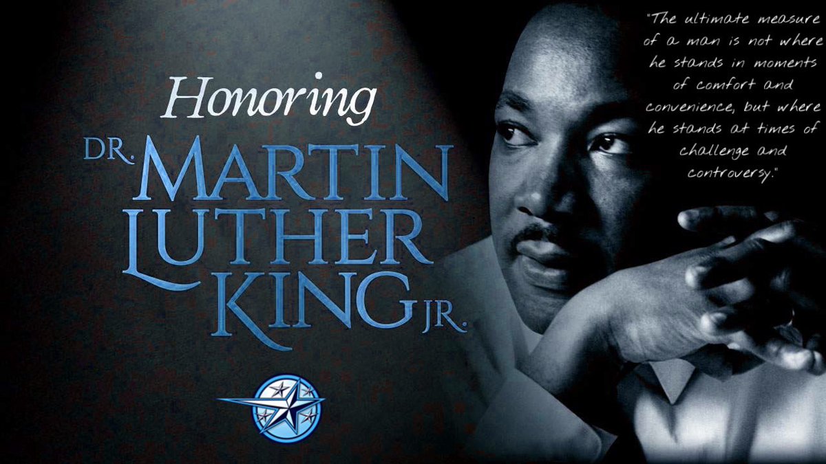 Today we honor the life and legacy of Dr. Martin Luther King Jr. on #MLKDay🕊️