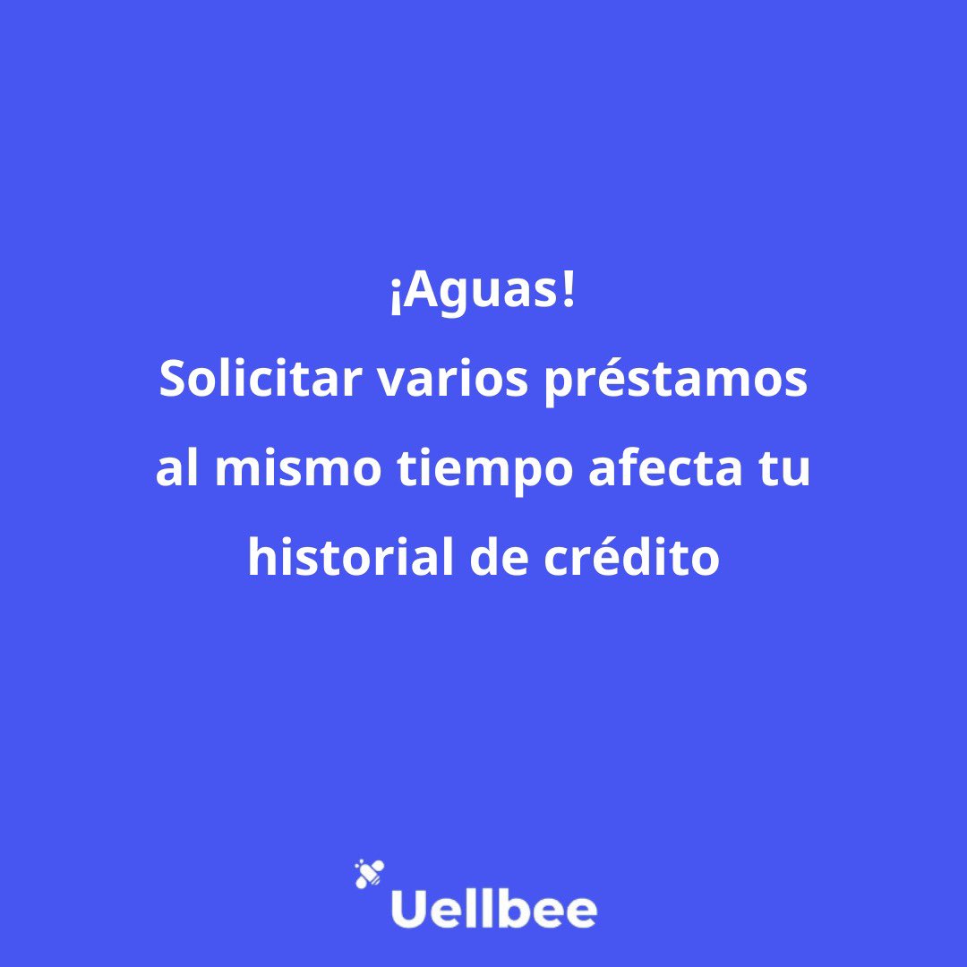 uellbee's tweet photo. Tener muchas consultas de instituciones financieras en tu historial, en un breve periodo, digamos dos o tres meses, significa que has intentado pedir crédito en varias entidades al mismo tiempo. Los bancos pueden interpretarlo como problemas o sobreendeudamiento. https://t.co/IqJ05YH7Ta