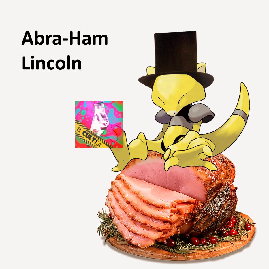 I_Cultsa's tweet photo. #Meme by @chris_takos_p 
#AbrahamLincoln #Pokemon #memes https://t.co/77ROZy2opF