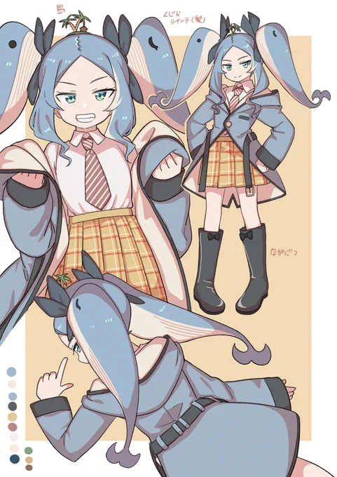 代理ちゃんデザイン案 くじらちゃん四号改