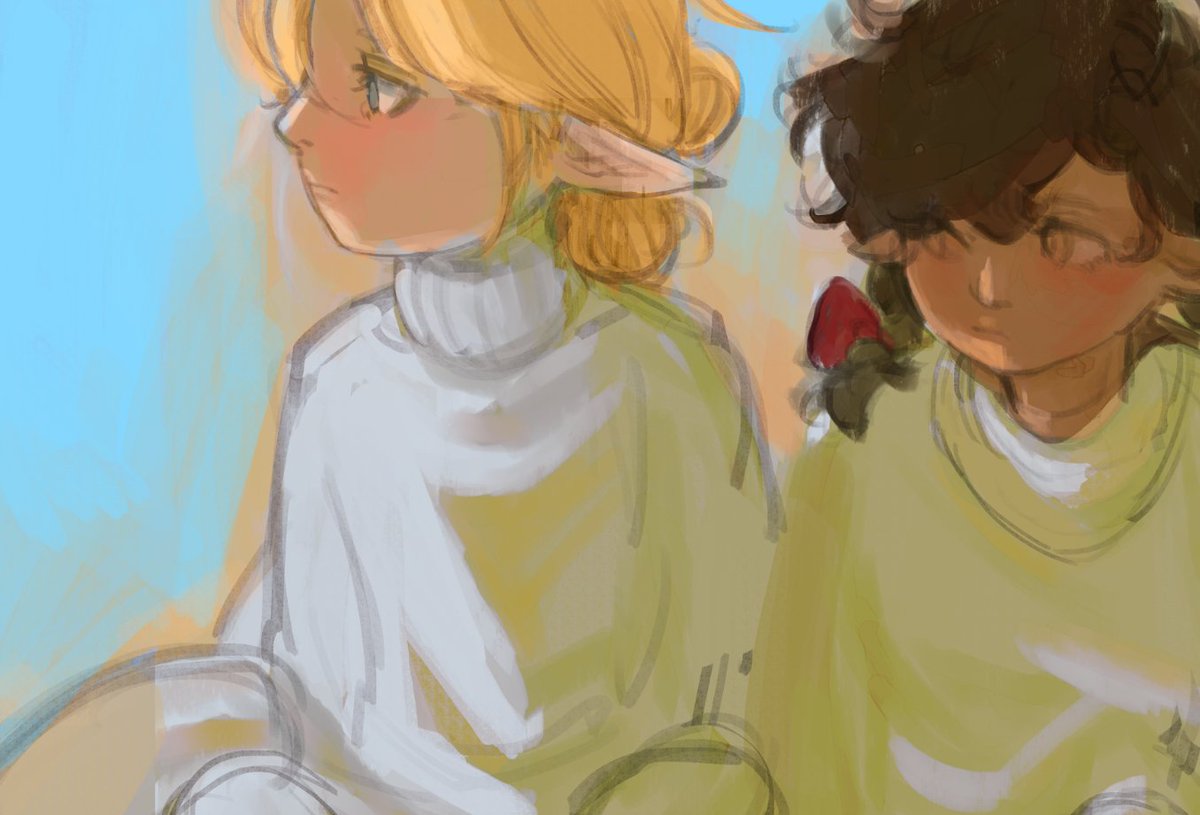 「sketch 」|Ro 🐑 comms (3/3)のイラスト