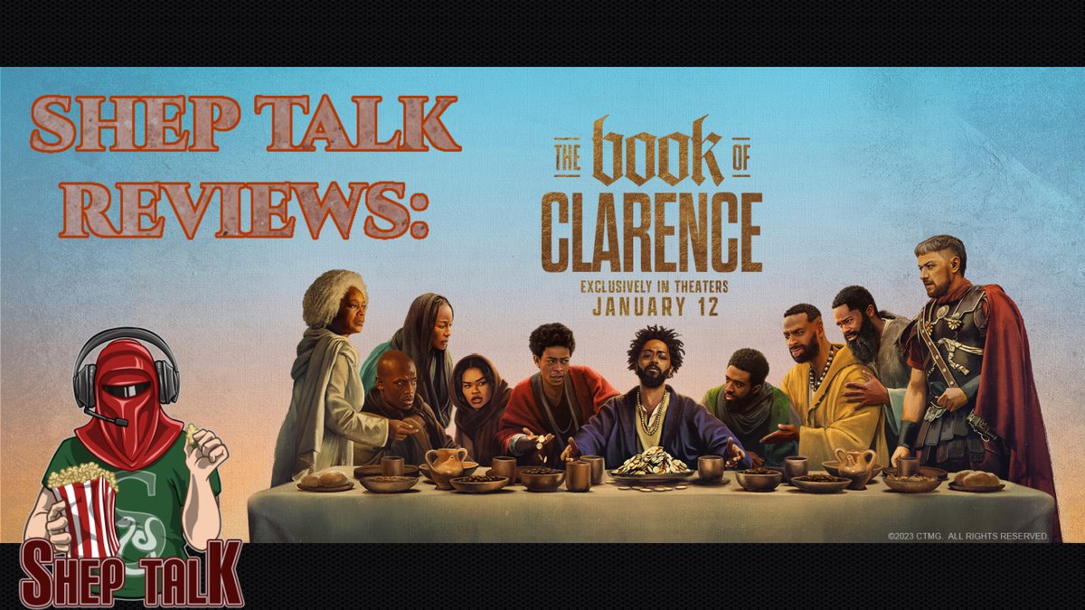 DarthShep's tweet photo. And to round out my movie review weekend we review The Book of Clarence. @BookofClarence #bookofclarence #sheptalk #sheptalkmoviereview

Link to Review: https://t.co/LWiK1OW3C0 https://t.co/rlObIlEeAN