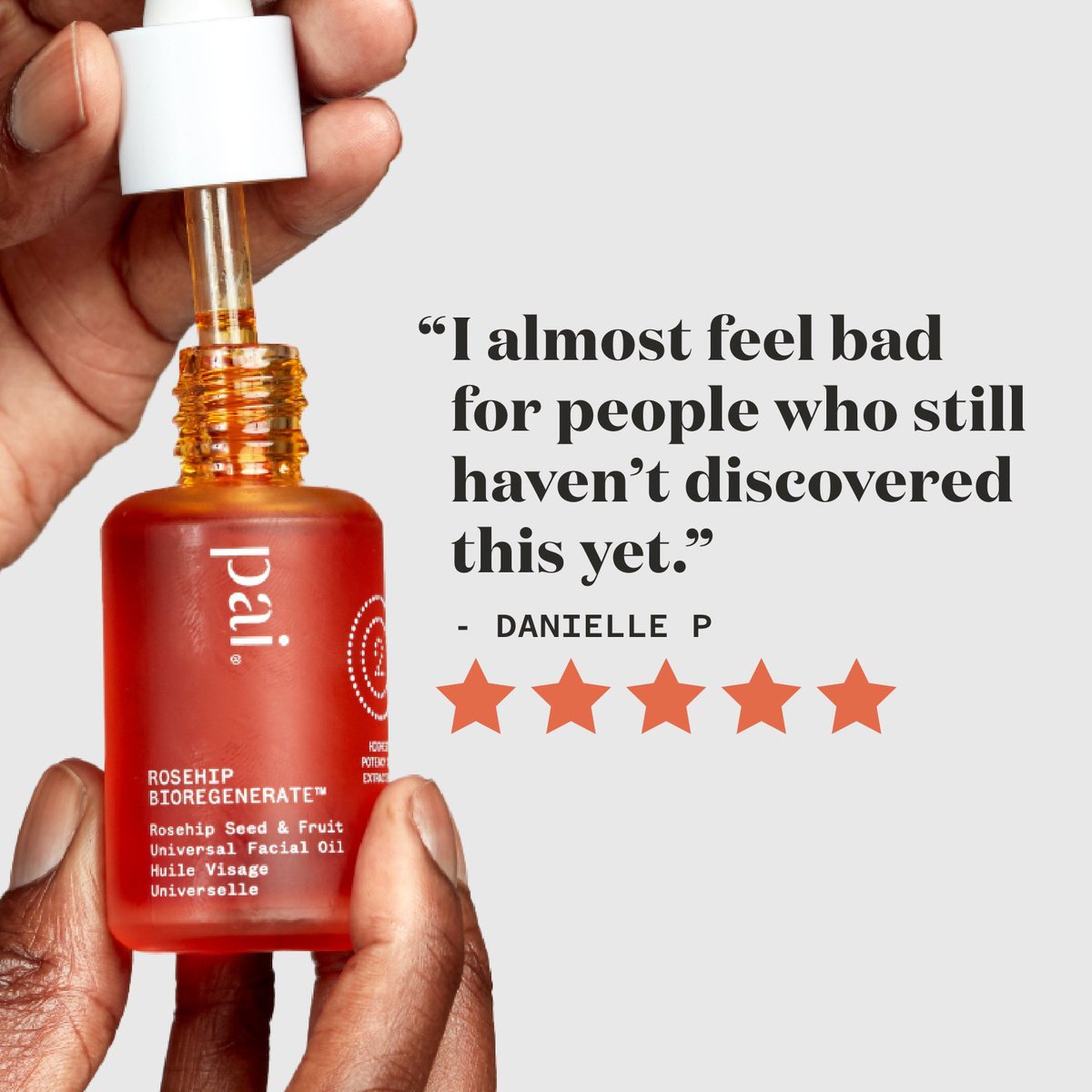 Spotted our new Rosehip Bioregenerate campaign in the wild yet? Today’s the day…

#paiskincare #rosehipoil #skincare #sensitiveskin #rosehipseedoil #skincarecampaign #nothingbutrosehip #beautycampaign #crueltyfreebrand #veganskincare #organicskincare #madeinlondon