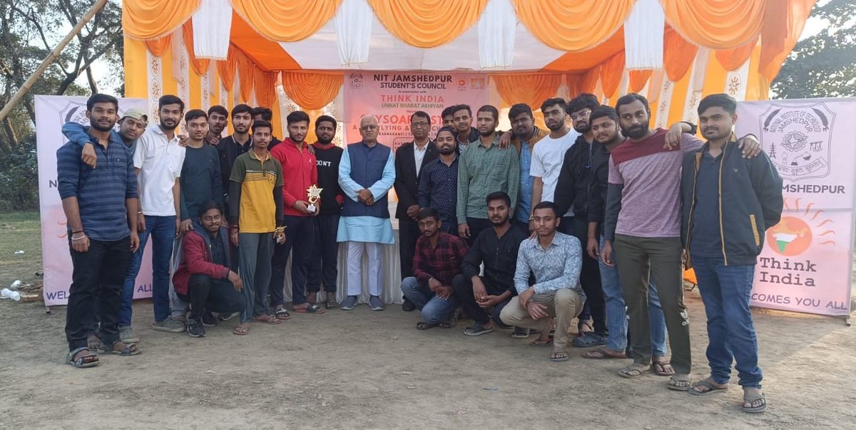 scnitjsr's tweet photo. On January 14th,Students' Council, in collaboration with Think India, hosted the SkySoar Festival. The festivities kicked off with inauguration, followed by an engaging kite-flying competition that brought together students and professors in an atmosphere brimming with enthusiasm https://t.co/zLarhu2ScO
