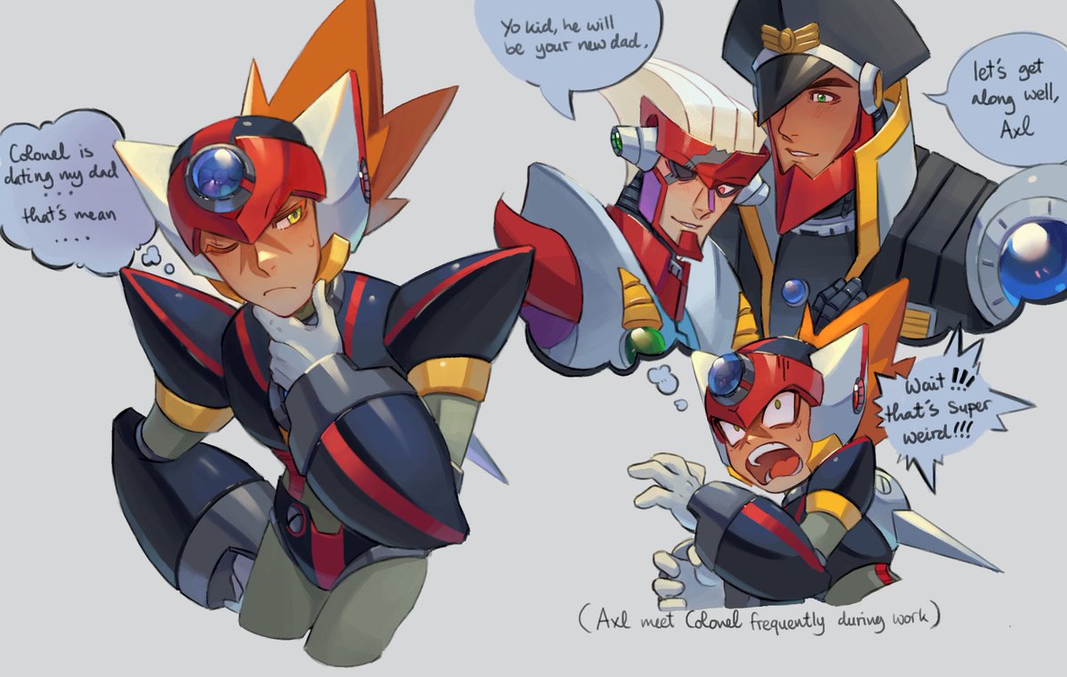 KueLandak's tweet photo. Lol 
Sorry for the reupload i saw the last is blurry?)
#megaman #megamanx https://t.co/5VTDA6T9t1