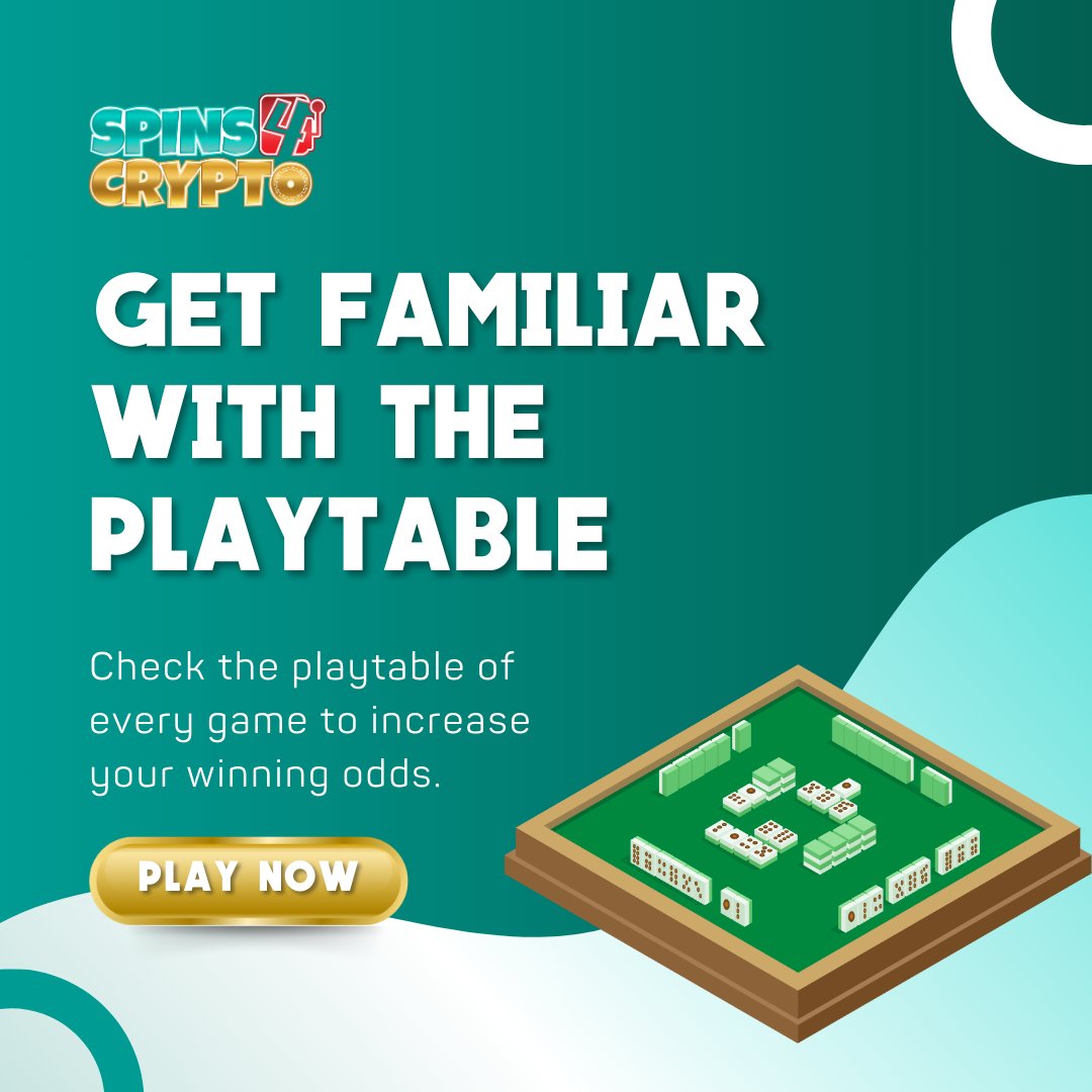 Spins4Crypto's tweet photo. Remember to check the paytable before playing our games!

✅Go through the game rules and increase your winning chances

🔗https://t.co/llwF0dpckH

#CryptoCommunity https://t.co/wPN8xaUW6o